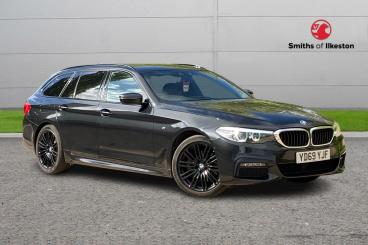 SPOTICAR Bmw 5 Series Serie 5 2.0 520d M Sport Touring Auto Xdrive Euro 6 (s/s) Used Car - Estate Diesel Black - Ilkeston - 1200548961_1