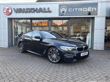 SPOTICAR Bmw 5 Series Serie 5 2.0 520d M Sport Auto Xdrive Euro 6 (s/s) 4dr Used Car - Saloon Diesel Black - High Wycombe - 1200560715_1