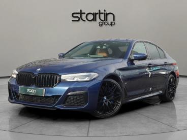 SPOTICAR Bmw 5 Series Serie 5 3.0 530d Mht M Sport Steptronic Xdrive Euro 6 (s/s Used Car - Saloon Hybrid Blue - Worcester - 1200577170_4
