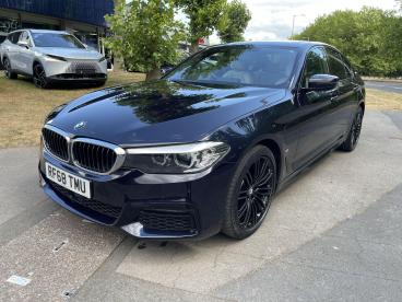 SPOTICAR Bmw 5 Series Serie 5 2.0 530e 9.2kwh M Sport Auto Euro 6 (s/s) 4dr Used Car - Saloon Plug-in Hybrid Black - Swansea - 1200625103_3