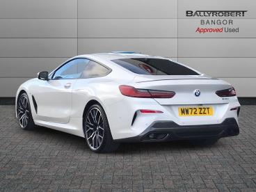 SPOTICAR Bmw 8 Series Serie 8 3.0 840i M Sport Steptronic Euro 6 (s/s) 2dr Used Car - Coupe Petrol White - Bangor - 1200578734_2