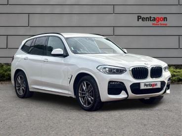 SPOTICAR Bmw X3 2.0 30e 12kwh M Sport Auto Xdrive Euro 6 (s/s) 5dr Used Car - Suv Plug-in Hybrid White - Derby - 1200631838_1