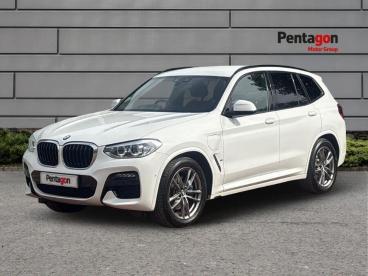 SPOTICAR Bmw X3 2.0 30e 12kwh M Sport Auto Xdrive Euro 6 (s/s) 5dr Used Car - Suv Plug-in Hybrid White - Derby - 1200631838_3