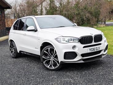 SPOTICAR Bmw X5 3.0 40d M Sport Auto Xdrive Euro 6 (s/s) 5dr Used Car - Suv Diesel White - County Antrim - 1200575719_1