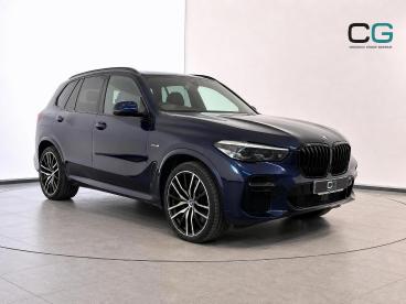 SPOTICAR Bmw X5 3.0 45e 24kwh M Sport Auto Xdrive Euro 6 (s/s) 5dr Used Car - Suv Plug-in Hybrid Blue - Croxdale - 1200640852_1