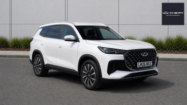 SPOTICAR Chery Tiggo 7 Tiggo 1.5t 18.4kwh Aspire Dht1 Euro 6 (s/s) 5dr Used Car - Suv Plug-in Hybrid White - Letchworth - 1200639360_1