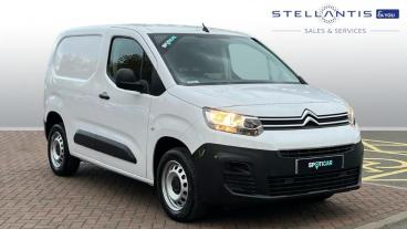 SPOTICAR Citroën Berlingo 1.2 1000 Puretech Enterprise Edition M Swb Euro 6 Used Car - Commercial Vehicle Petrol White - Leicester - 1200546794_1