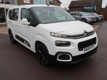 SPOTICAR Citroën Berlingo 1.5 Bluehdi Flair Xl Mpv Euro 6 (s/s) 5dr Used Car - Mpv Diesel White - Near Chipping Sodbury - 1200558503_1