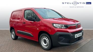 SPOTICAR Citroën Berlingo 1.5 Bluehdi 1000 Enterprise M Swb Euro 6 (s/s) 5dr Used Car - Commercial Vehicle Diesel Red - Leicester - 1200562353_1