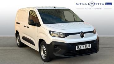 SPOTICAR Citroën Berlingo 1.5 Bluehdi 950 Enterprise Xl Lwb Euro 6 (s/s) 6dr Used Car - Commercial Vehicle Diesel White - Liverpool - 1200563086_1