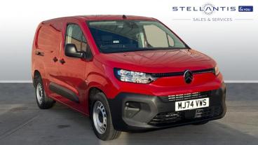 SPOTICAR Citroën Berlingo 1.5 Bluehdi 950 Enterprise Xl Eat8 Lwb Euro 6 (s/s Used Car - Commercial Vehicle Diesel Red - Liverpool - 1200563095_1