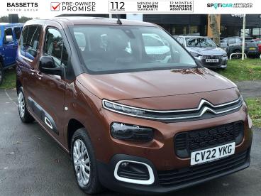 SPOTICAR Citroën Berlingo 1.2 Puretech Feel M Mpv Euro 6 (s/s) 5dr Used Car - Mpv Petrol Gold - Swansea - 1200564342_1