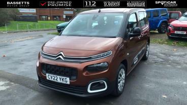SPOTICAR Citroën Berlingo 1.2 Puretech Feel M Mpv Euro 6 (s/s) 5dr Used Car - Mpv Petrol Gold - Swansea - 1200564342_4