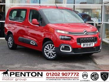 SPOTICAR Citroën Berlingo 1.5 Bluehdi Feel Xl Mpv Eat Euro 6 (s/s) 5dr Used Car - Mpv Diesel Red - Christchurch - 1200569294_1