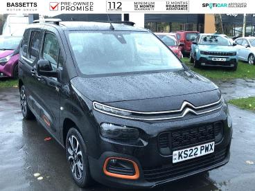 SPOTICAR Citroën Berlingo 1.2 Puretech Flair Xtr M Mpv Eat Euro 6 (s/s) 5dr Used Car - Mpv Petrol Black - Swansea - 1200571491_1
