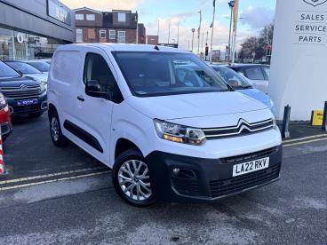 SPOTICAR Citroën Berlingo 1.5 Bluehdi 1000 Enterprise M Pro Swb Euro 6 (s/s) Used Car - Commercial Vehicle Diesel White - Wakefield - 1200577915_1