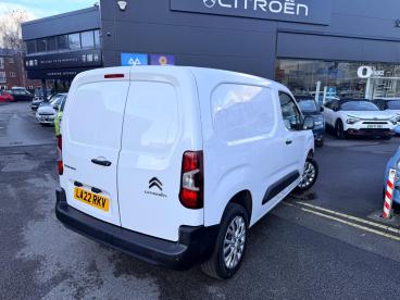 SPOTICAR Citroën Berlingo 1.5 Bluehdi 1000 Enterprise M Pro Swb Euro 6 (s/s) Used Car - Commercial Vehicle Diesel White - Wakefield - 1200577915_4