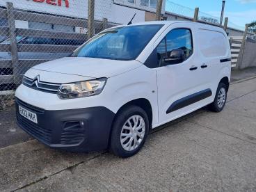 SPOTICAR Citroën Berlingo 1.5 Bluehdi 1000 Enterprise M Pro Swb Euro 6 (s/s) Used Car - Commercial Vehicle Diesel White - Colchester - 1200577959_1