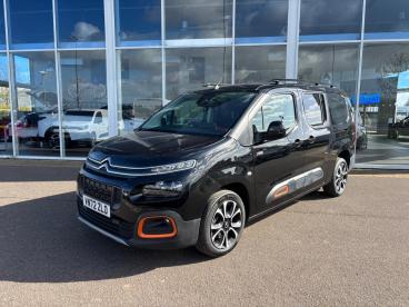 SPOTICAR Citroën Berlingo 1.2 Puretech Flair Xtr Xl Mpv Eat Euro 6 (s/s) 5dr Used Car - Mpv Petrol Black - Boston - 1200581840_1