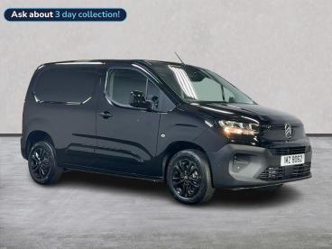 SPOTICAR Citroën Berlingo 1.5 Bluehdi 1000 Driver M Swb Euro 6 (s/s) 5dr Used Car - Commercial Vehicle Diesel Black - Belfast - 1200592464_1