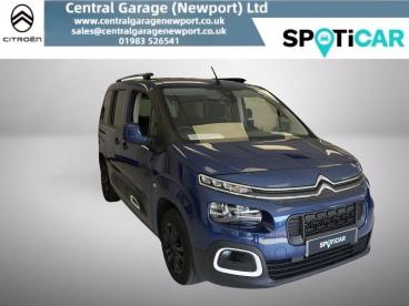 SPOTICAR Citroën Berlingo 1.2 Puretech Flair M Mpv Eat Euro 6 (s/s) 5dr Used Car - Mpv Petrol Blue - Newport - 1200596477_1