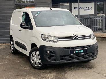 SPOTICAR Citroën Berlingo 1.5 Bluehdi 1000 Enterprise M Pro Swb Euro 6 (s/s) Used Car - Commercial Vehicle Diesel White - Perth - 1200610363_1