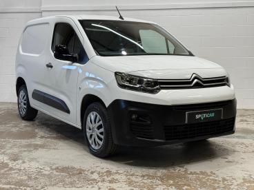 SPOTICAR Citroën Berlingo 1.5 Bluehdi 1000 Enterprise M Pro Swb Euro 6 (s/s) Used Car - Commercial Vehicle Diesel White - Carlisle - 1200615352_1