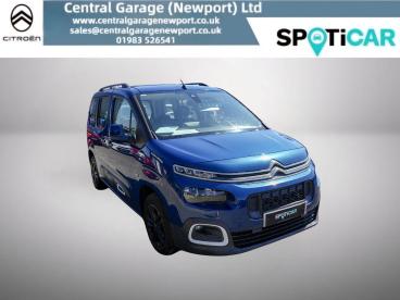 SPOTICAR Citroën Berlingo 1.5 Bluehdi Flair M Mpv Euro 6 (s/s) 5dr Used Car - Mpv Diesel Blue - Newport - 1200616017_1