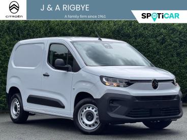 SPOTICAR Citroën Berlingo 1.5 Enterprise Plus M Swb Euro 6 (s/s) 5dr Used Car - Commercial Vehicle Diesel White - Chorley - 1200616445_1