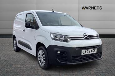 SPOTICAR Citroën Berlingo 1.5 Bluehdi 1000 Enterprise M Pro Swb Euro 6 (s/s) Used Car - Commercial Vehicle Diesel White - Gloucester - 1200622317_1