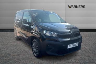 SPOTICAR Citroën Berlingo 1.5 Bluehdi 1000 Driver M Eat8 Swb Euro 6 (s/s) 5d Used Car - Commercial Vehicle Diesel Black - Tewkesbury - 1200622779_1