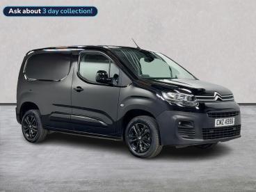 SPOTICAR Citroën Berlingo 1.5 Bluehdi 1000 Driver Edition M Swb Euro 6 (s/s) Used Car - Commercial Vehicle Diesel Black - Belfast - 1200623651_1