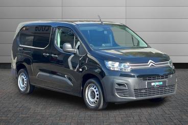 SPOTICAR Citroën Berlingo 1.5 Bluehdi 850 Enterprise Xl Edition Crew Van Lwb Used Car - Commercial Vehicle Diesel Black - Peterborough - 1200625277_1