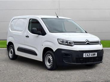 SPOTICAR Citroën Berlingo 1.5 Bluehdi 650 X M Swb Euro 6 (s/s) 5dr Used Car - Commercial Vehicle Diesel White - Worksop - 1200627679_1