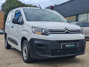 SPOTICAR Citroën Berlingo 1.5 Bluehdi 1000 Enterprise Edition M Swb Euro 6 ( Used Car - Commercial Vehicle Diesel White - Dartford - 1200628143_1