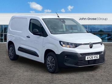 SPOTICAR Citroën Berlingo 1.5 Bluehdi 1000 Driver M Swb Euro 6 (s/s) 5dr Used Car - Commercial Vehicle Diesel White - Ipswich - 100634486_1