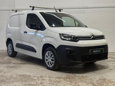 SPOTICAR Citroën Berlingo 1.5 Bluehdi 1000 Enterprise M Pro Swb Euro 6 (s/s) Used Car - Commercial Vehicle Diesel White - Carlisle - 1200641382_1