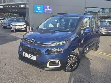 SPOTICAR Citroën Berlingo 1.2 Puretech Flair M Euro 6 (s/s) 5dr Used Car - Mpv Petrol Blue - Wakefield - 1200642159_2