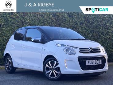 SPOTICAR Citroën C1 1.0 Vti Shine Euro 6 (s/s) 5dr Used Car - City Car Petrol White - Chorley - 1200564086_1