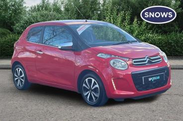SPOTICAR Citroën C1 1.0 Vti Flair Euro 6 (s/s) 3dr Used Car - City Car Petrol Red - Basingstoke - 1200574784_1