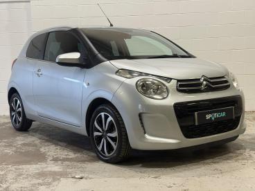 SPOTICAR Citroën C1 1.2 Puretech Flair Euro 6 3dr Used Car - City Car Petrol Grey - Carlisle - 1200587832_1