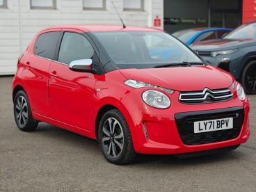 SPOTICAR Citroën C1 1.0 Vti Shine Euro 6 (s/s) 5dr Used Car - City Car Petrol Red - Ashford - 1200590615_1