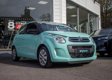 SPOTICAR Citroën C1 1.0 Vti Feel Euro 6 5dr Used Car - City Car Petrol Green - Aldershot - 1200592929_1