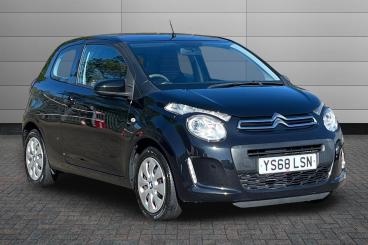 SPOTICAR Citroën C1 1.0 Vti Feel Euro 6 3dr Used Car - City Car Petrol Black - Peterborough - 1200597292_1