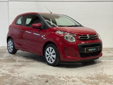 SPOTICAR Citroën C1 1.0 Vti Feel Euro 6 3dr Used Car - City Car Petrol Red - Carlisle - 1200599275_1