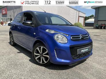 SPOTICAR Citroën C1 1.0 Vti Shine Euro 6 (s/s) 5dr Used Car - City Car Petrol Blue - Camarthen - 1200601911_1