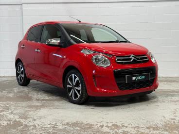 SPOTICAR Citroën C1 1.0 Vti Shine Euro 6 (s/s) 5dr Used Car - City Car Petrol Red - Carlisle - 1200606779_1