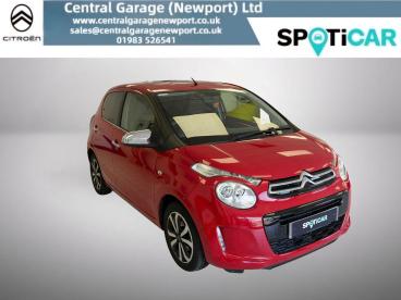 SPOTICAR Citroën C1 1.0 Vti Flair Etg5 Euro 6 5dr Used Car - City Car Petrol Red - Newport - 1200611072_1