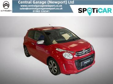 SPOTICAR Citroën C1 1.0 Vti Shine Euro 6 (s/s) 5dr Used Car - City Car Petrol Red - Newport - 1200611961_1
