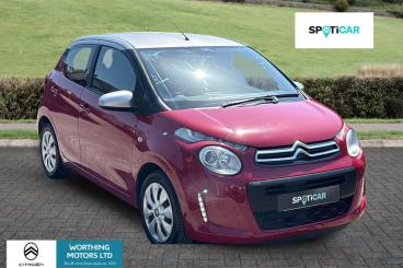 SPOTICAR Citroën C1 1.2 Puretech Feel Euro 6 5dr Used Car - City Car Petrol Red - Worthing - 1200613121_1